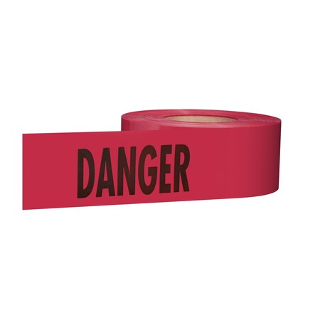 Milwaukee Tool 1000 FT. RED BARRICADE, TAPE-DANGER,  71-1004